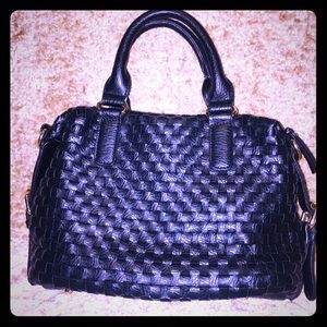 Madison West, Black Thatch Bag
